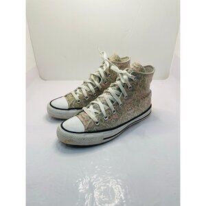 Converse Chuck Taylor Hi Top Snake Print Sneakers Size 7
